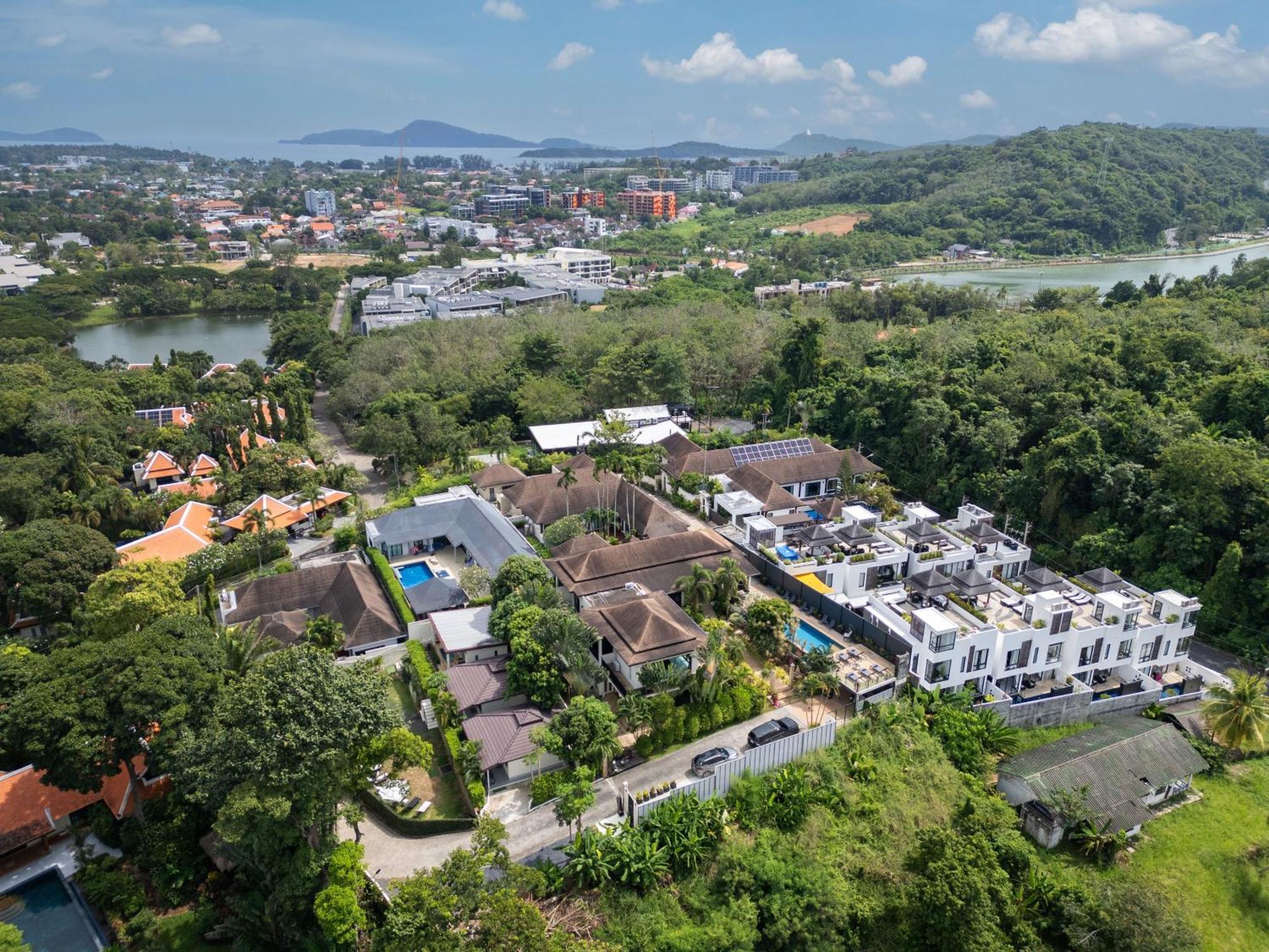 Oxavia Garden Oasis In Nai Harn - Your Private Tropical Garden With 3 Cabins And Jacuzzi Rawai Kültér fotó